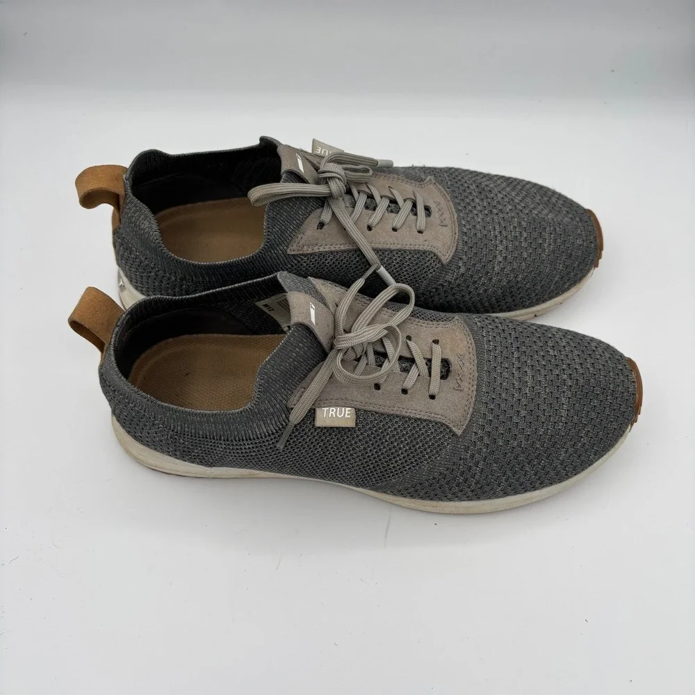 True Linkswear‎ Knit II Golf Shoes Mens Sz M12 Gray Spandex Knit Sneakers
